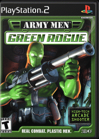 Army Men Green Rogue Playstation 2 US box art